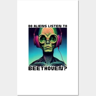 Do Aliens Listen to Beethoven? Posters and Art